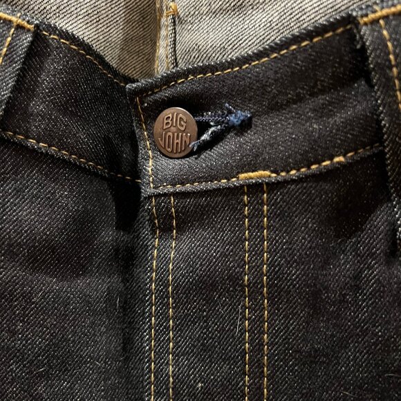 Big John M107F Raw Stretch Selvedge Denim - Picture 6 of 10